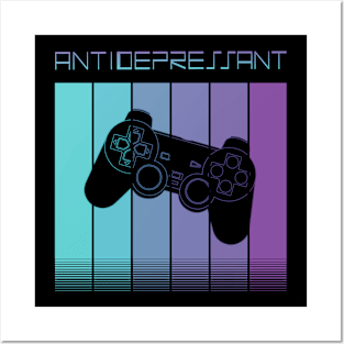 PlayStation Antidepressant Posters and Art